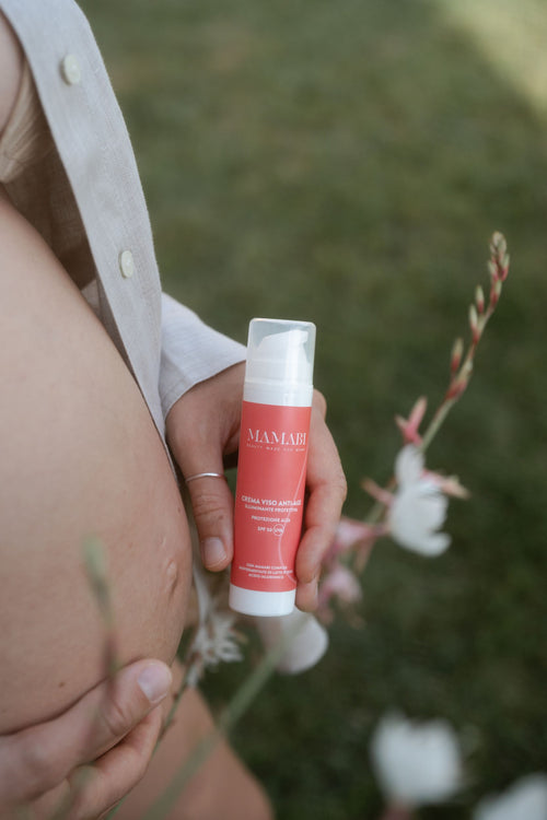Crema Viso Anti-age, Protettiva e Illuminante - SPF50